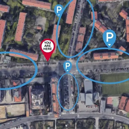 Parcheggi Gratis Collegato Al Duomo Con Tram27 * ミラノ